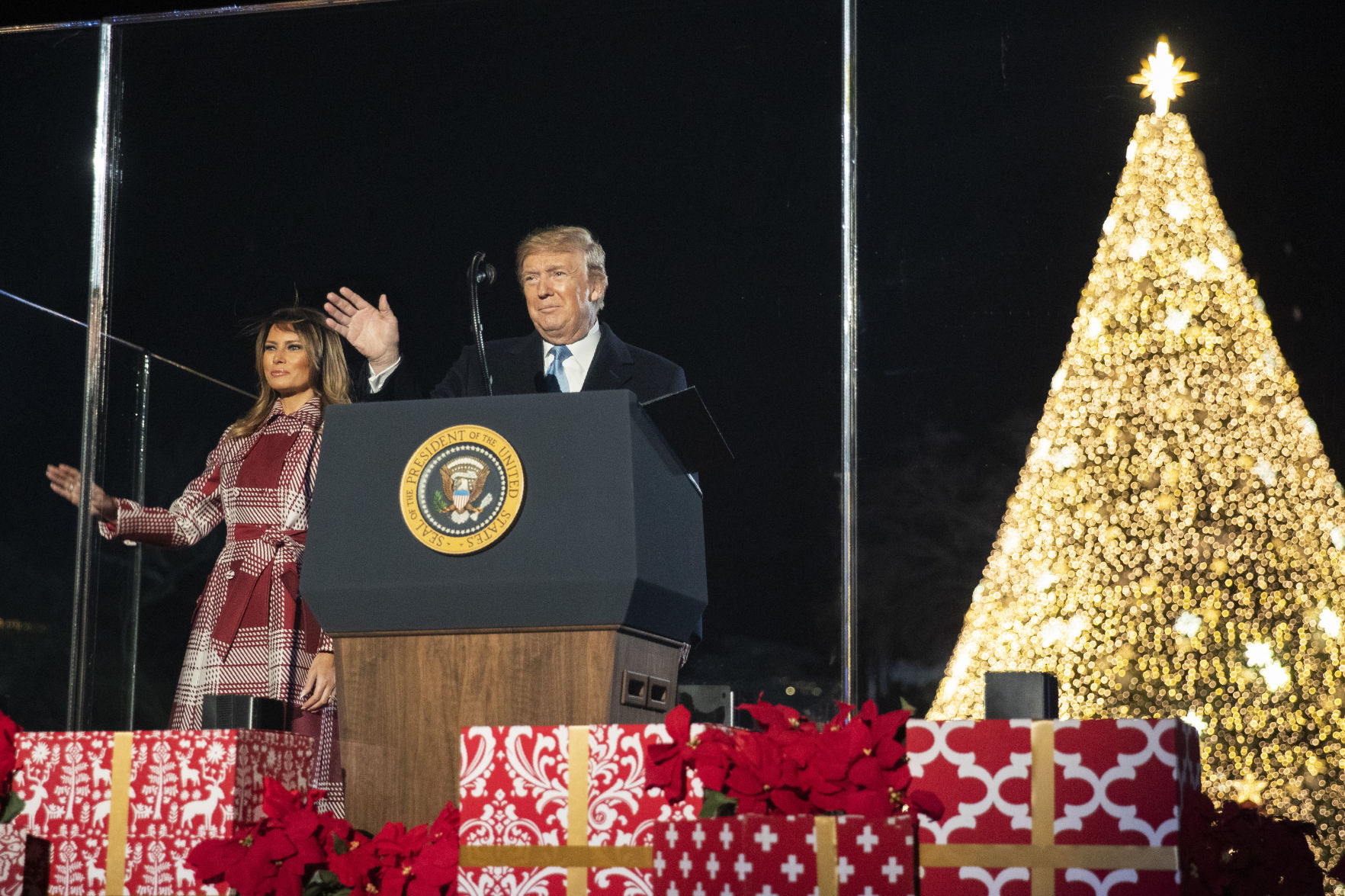 Trump Christmas Tree